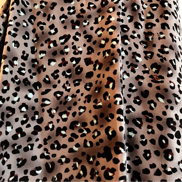 BNWOT 100% SILK REBECCA TAYLOR LEOPARD PRINT TANK TOP - Picture 6 of 9